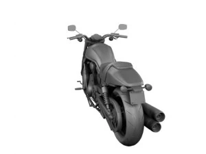harley davidson v rod night rod special 2013 3D Model