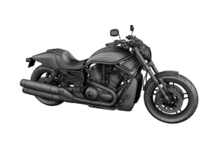harley davidson v rod night rod special 2013 3D Model