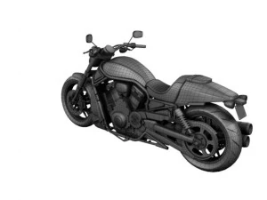 harley davidson v rod night rod special 2013 3D Model