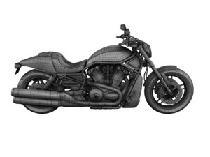 harley davidson v rod night rod special 2013 3D Model