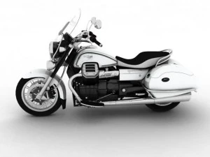 moto guzzi 1400 california touring 2013 3D Model