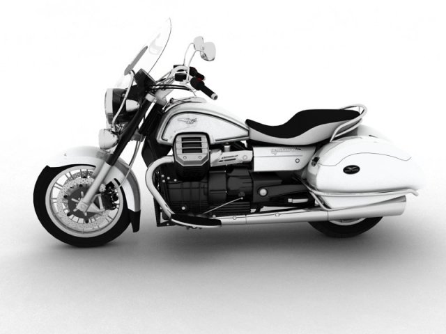 Moto Guzzi 1400 California Touring 2013 3D Модель In Мотоцикл 3DExport