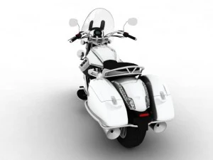 moto guzzi 1400 california touring 2013 3D Model