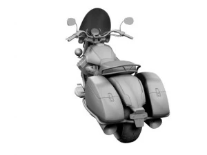 moto guzzi 1400 california touring 2013 3D Model