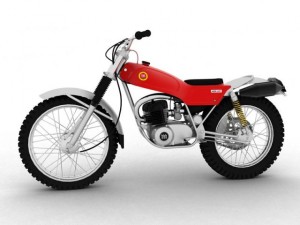 montesa cota 247 1970 Modelo 3D