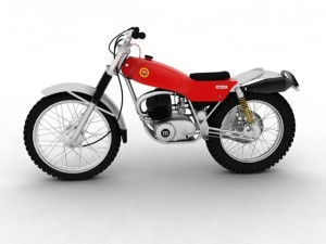 montesa cota 247 1970 Modelo 3D