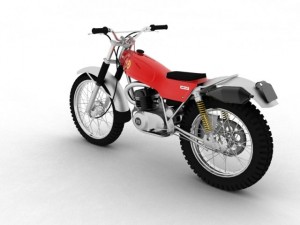 montesa cota 247 1970 Modelo 3D