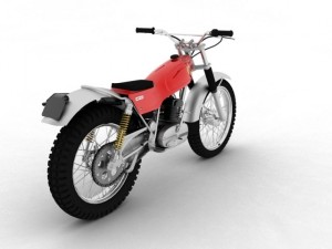 montesa cota 247 1970 Modelo 3D
