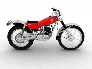 montesa cota 247 1970 Modelo 3D