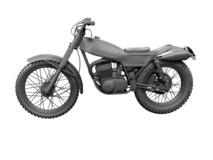 montesa cota 247 1970 Modelo 3D
