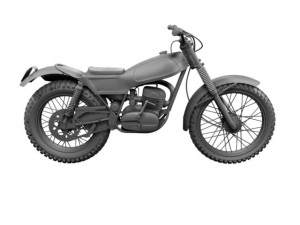 montesa cota 247 1970 Modelo 3D