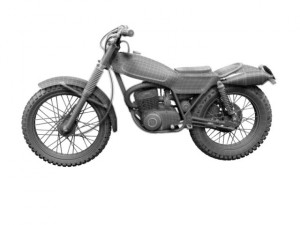 montesa cota 247 1970 Modelo 3D