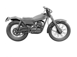 montesa cota 247 1970 Modelo 3D