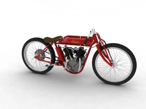 indian boardtrack racer 1920 3D Model