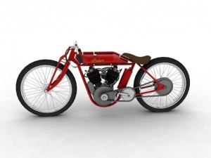 indian boardtrack racer 1920 Modèle 3D