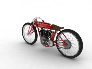indian boardtrack racer 1920 Modèle 3D