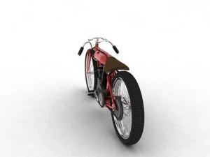 indian boardtrack racer 1920 3D Model