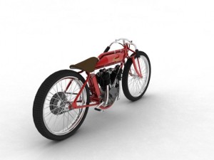 indian boardtrack racer 1920 Modèle 3D