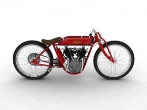 indian boardtrack racer 1920 Modèle 3D