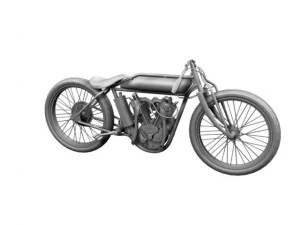 indian boardtrack racer 1920 3D Model