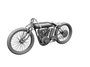 indian boardtrack racer 1920 3D Model
