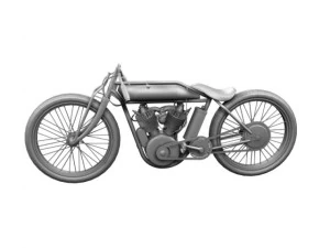 indian boardtrack racer 1920 3D Model