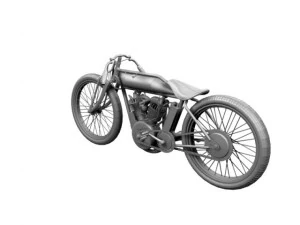 indian boardtrack racer 1920 3D Model