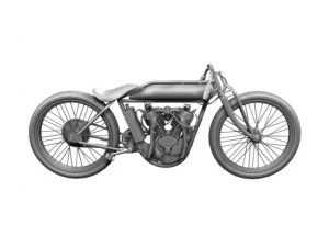 indian boardtrack racer 1920 3D Model