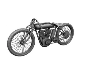 indian boardtrack racer 1920 3D Model
