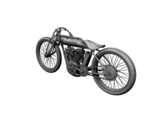 indian boardtrack racer 1920 3D Model