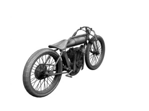 indian boardtrack racer 1920 3D Model