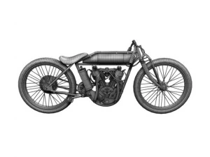 indian boardtrack racer 1920 3D Model