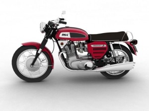 bsa rocket 3 1969 3D Модель