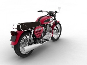 bsa rocket 3 1969 3D Модель
