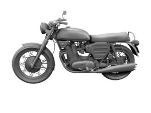bsa rocket 3 1969 3D Модель