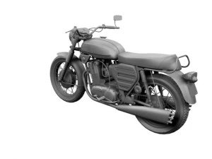 fus&eacute;e bsa 3 1969 Modèle 3D