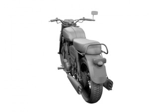 bsa rocket 3 1969 3D Модель
