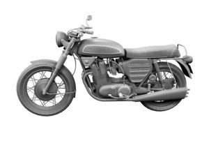 bsa rocket 3 1969 3D Модель