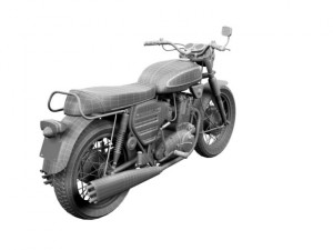 bsa rocket 3 1969 3D Модель