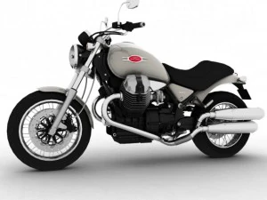 moto guzzi bellagio 2014 3D Model
