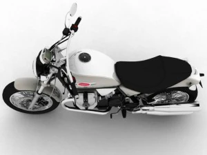 moto guzzi bellagio 2014 3D Model