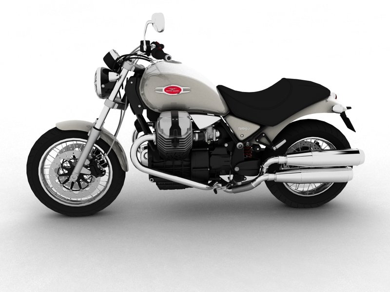 Moto Guzzi Bellagio 2014 3D Model in Motorcycle 3DExport