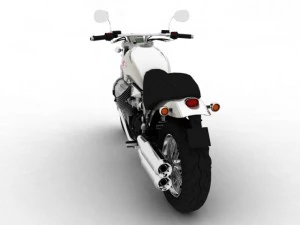 moto guzzi bellagio 2014 3D Model