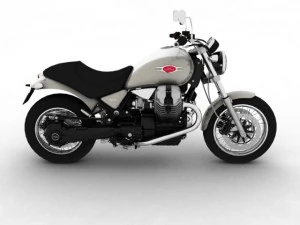 moto guzzi bellagio 2014 3D Model
