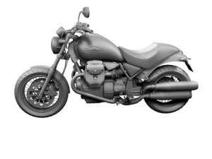moto guzzi bellagio 2014 3D Model