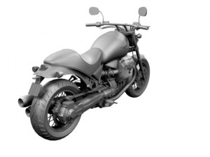 moto guzzi bellagio 2014 3D Модель