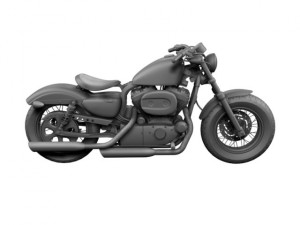 harleydavidson xl1200 sportster fortyeight 2014 3D Model