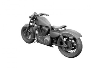 harleydavidson xl1200 sportster fortyeight 2014 3D Model