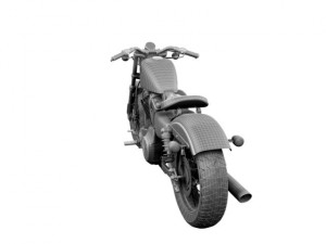 harleydavidson xl1200 sportster fortyeight 2014 3D Model