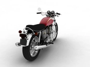 triumph t160 trident 1975 3D Model